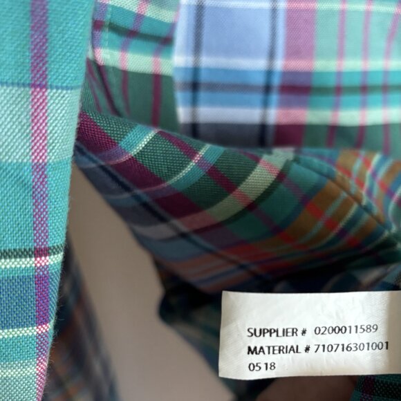 Ralph Lauren Blue Label Men's Vibrant Plaid Shirt - Picture 8 of 13